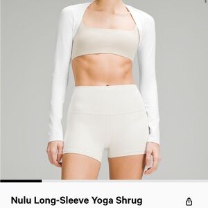 NULU LONG SLEEVE YOGA SHRUG
